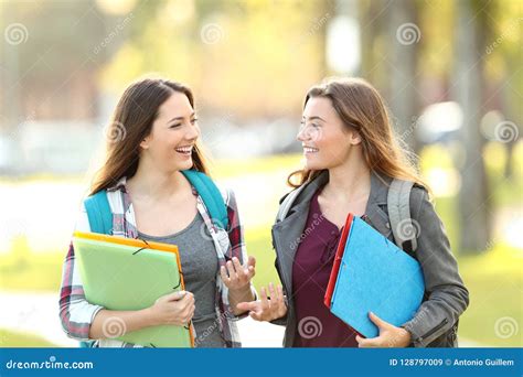 Two Students Talking