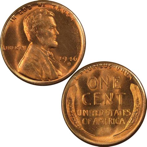 1946 Wheat Penny Error List & Value