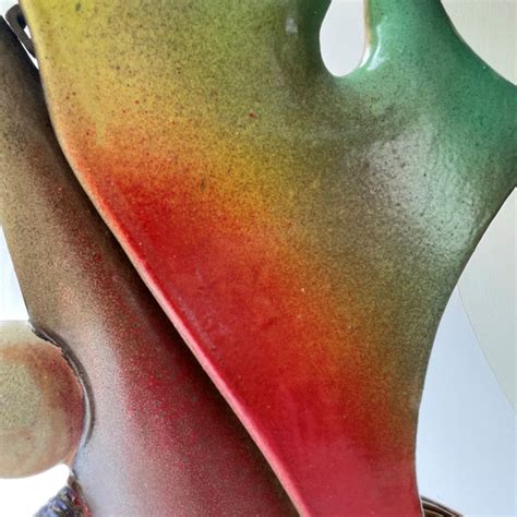 hand built ceramic sculpture bumblebee pottery