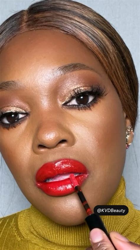 Glossy Red Lipstick: An immersive guide by Sandz Makeup Artist