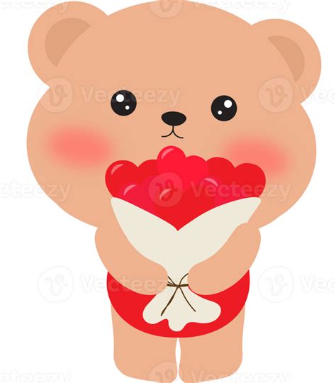 Valentine Bear . 41310470 PNG