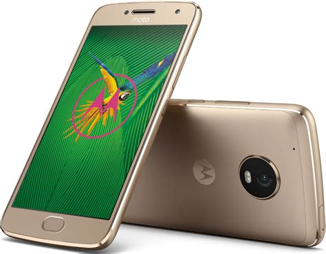 Motorola Moto G5 Plus 32GB Unlocked Smartphone, Fine Gold - Walmart.com