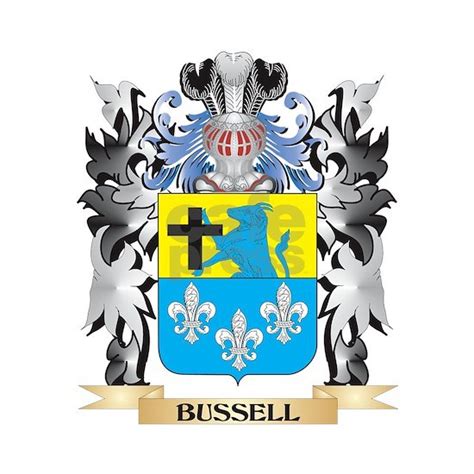 Bussell Coat of Arms - Family Crest Dog Tags by Johnny-Rico - CafePress