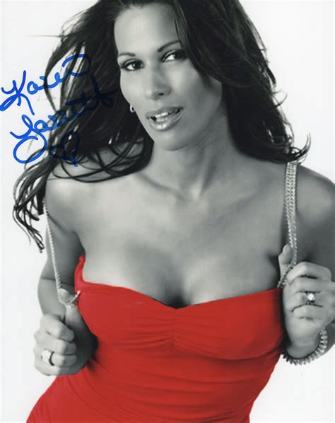 Karen Jarrett (8x10) AEW photo signed auto autographed – Funhouse
