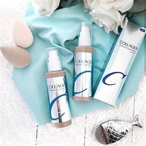 Тональный крем-коллаген Enough Collagen Moisture Foundation. Отзывы ...