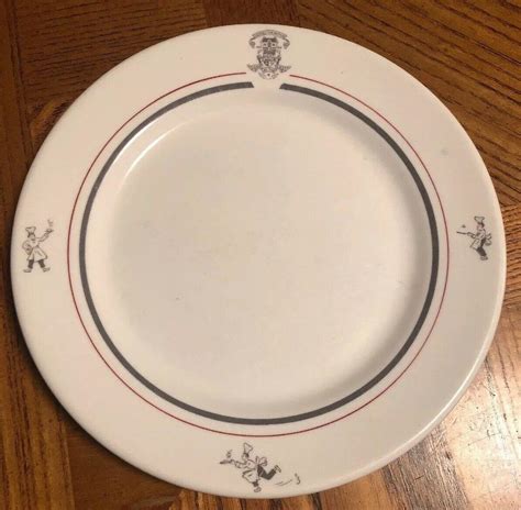 Vintage TODDLE HOUSE DINER Dinner Plate Ivory Iroquois China Restaurant ...