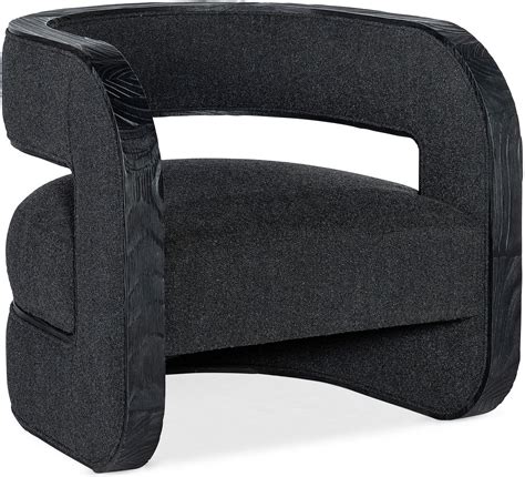 Burke Accent Chair In Black by Hooker | 1StopBedrooms