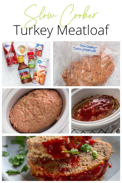 Slow Cooker Turkey Meatloaf - Slow Cooker Gourmet