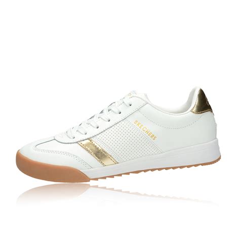Skechers dámské stylové tenisky - bílé | Robel.shoes