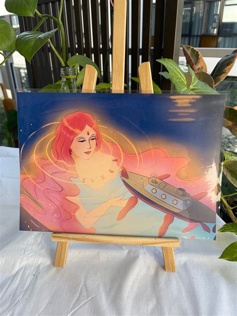 Ponyo Fan Art Print - Etsy Australia