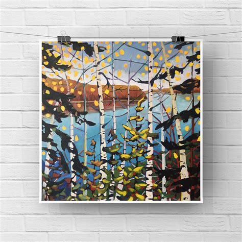 SEASONS | PRINT ON CANVAS | REPRODUCTION OF ORIGINAL | emily anderson