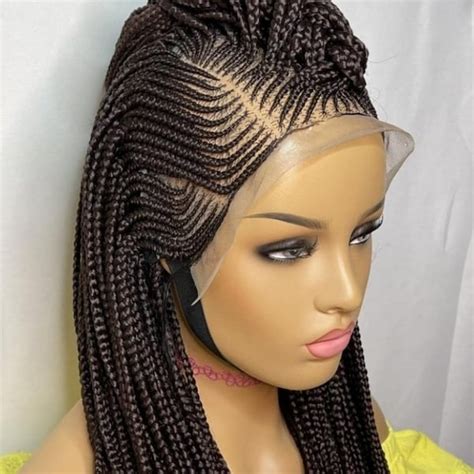 braided wig etsy