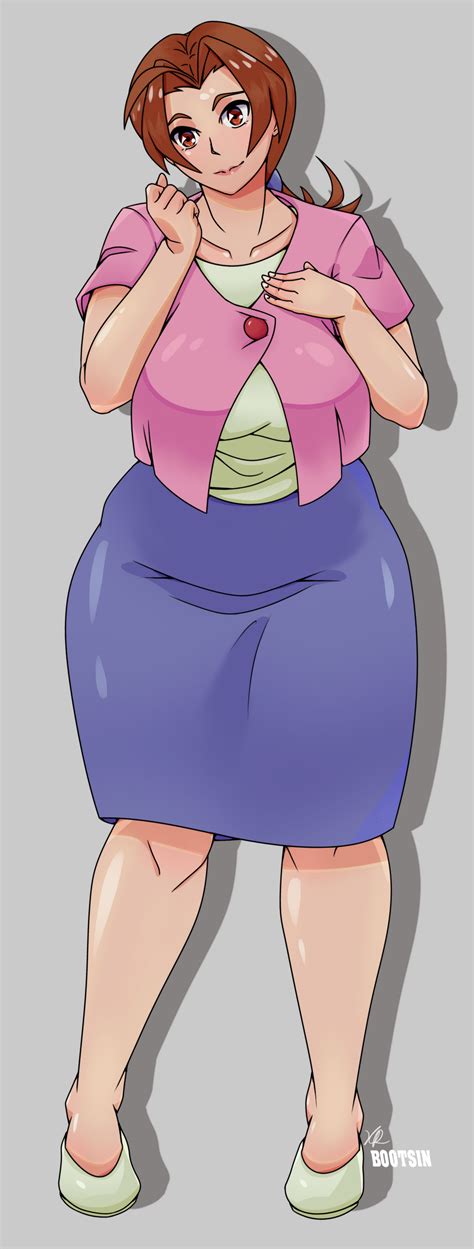 pokemon Delia Ketchum by Bootsin on DeviantArt