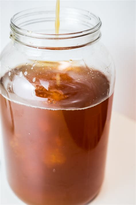 Peach Mint Kombucha - Fit Happy Free