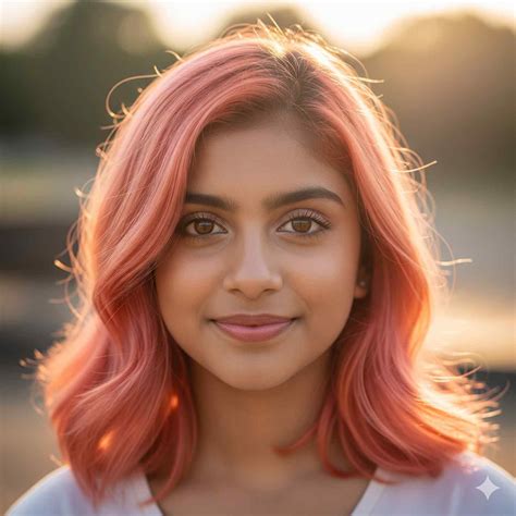 light pink hair colour