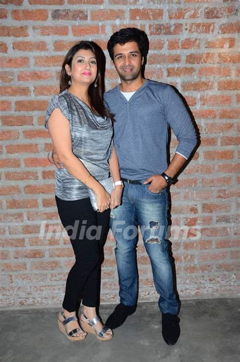 Juhi Parmar and Sachin Shroff at Mohit Malik's Birthday Bash Photo