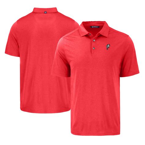 Men's Cutter & Buck Scarlet Ohio State Buckeyes Coastline Epic Comfort