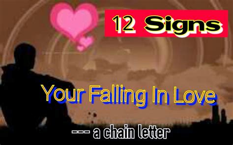 Emotions of Love: 12 Signs Your Falling in Love