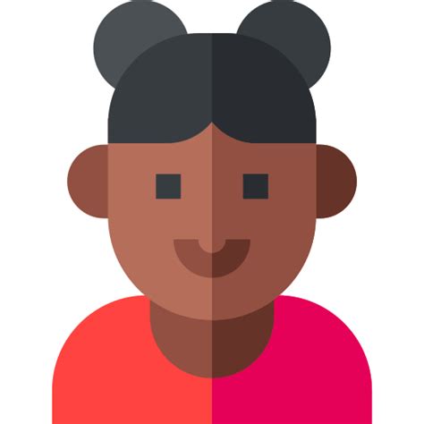 Daughter Basic Straight Flat icon