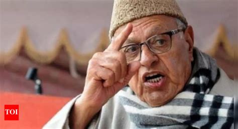 farooq pushes  pakistan dialogue cites gaza warning india news