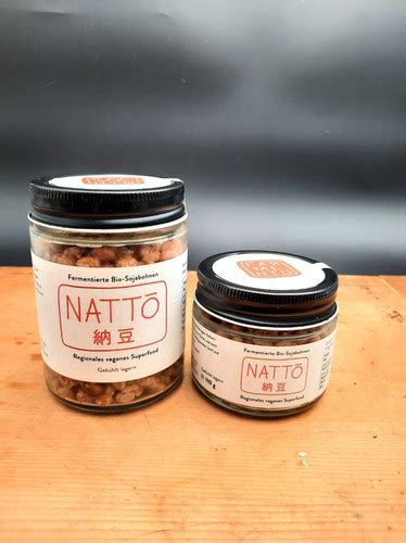 frisches Natto kaufen | enthält Nattokinase, K2 und Spermidin 🫘