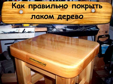 Как правильно покрыть дерево лаком: пошаговая инструкция