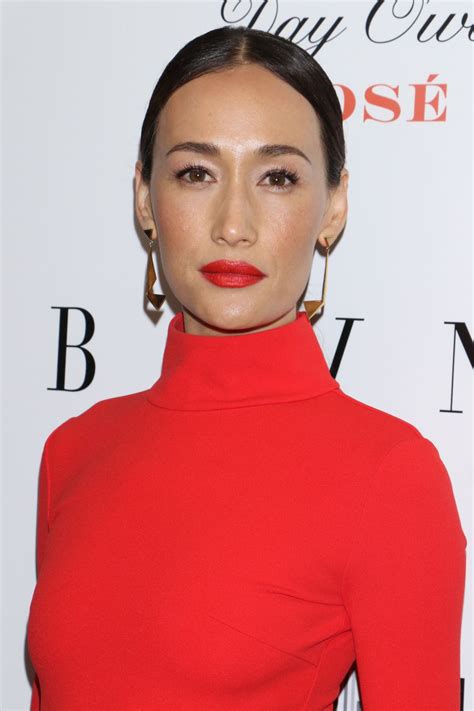 Maggie Q Smoking