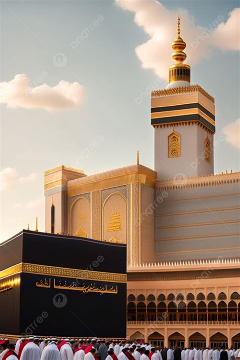 Mecca Kaaba Background And Building Architecture Wallpaper Image For ...