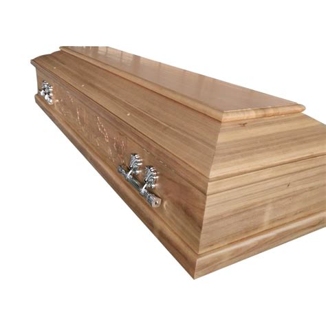 Different Types Paulownia Wooden European Style Coffin for Burial Human