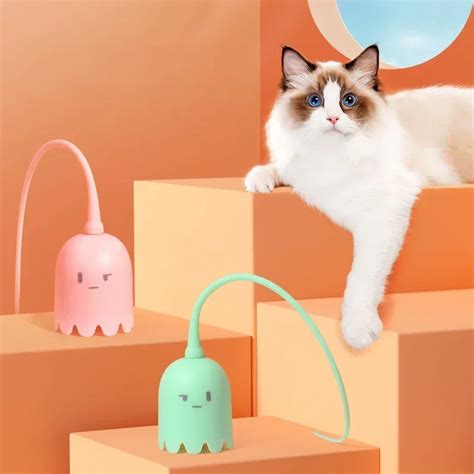 Electric-USB-Silicone-Cats-Automatic-Kitten-Pet-Interactive-Ball ...