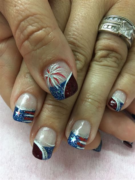 July 4Th Gel Nail Designs - independencedays