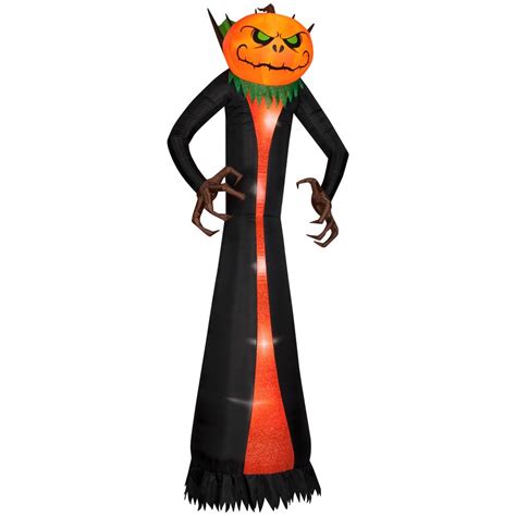 Gemmy 12-ft Lighted Jack-O-Lantern Halloween Inflatable at Lowes.com