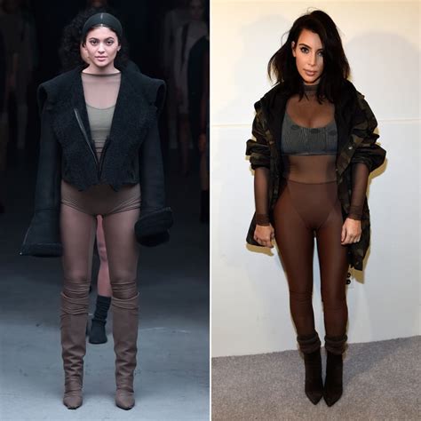 The Yeezy Look | Kylie Jenner Dresses Like Kim Kardashian | POPSUGAR ...