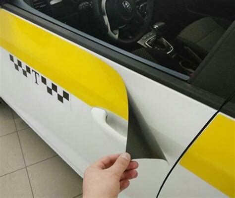Наклейки съёмные для такси светоотражающие полосы – купить в Москве ...