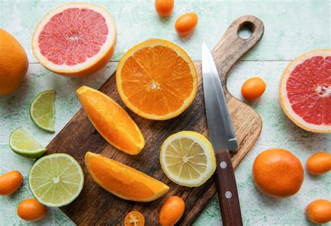 Premium Photo | Fresh citrus fruits
