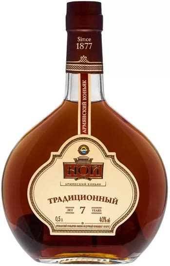Коньяк Ной Традиционный 7 Лет 0.5 л купить в Москве – Noy Traditional 7 ...