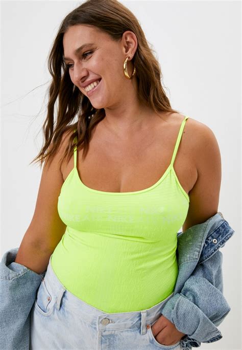 Боди Nike W NSW AIR BODYSUIT SMLS, цвет: зеленый, RTLABZ297802 — купить ...