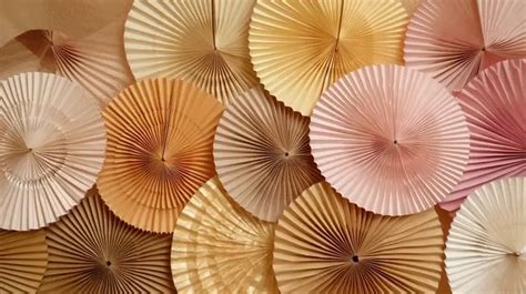 Elegant Fans Crafted From Textured Paper, Folding Fan, Origami, Origami ...