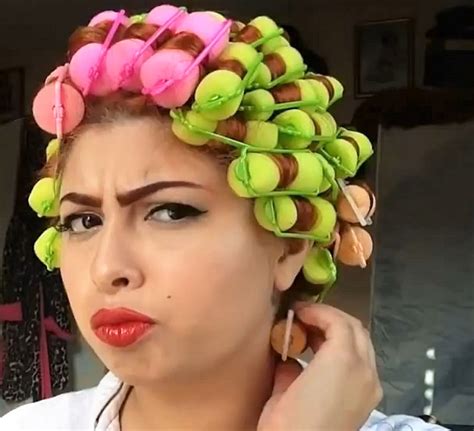 eternal muse curler granny curlers perm roller set hair  rollers