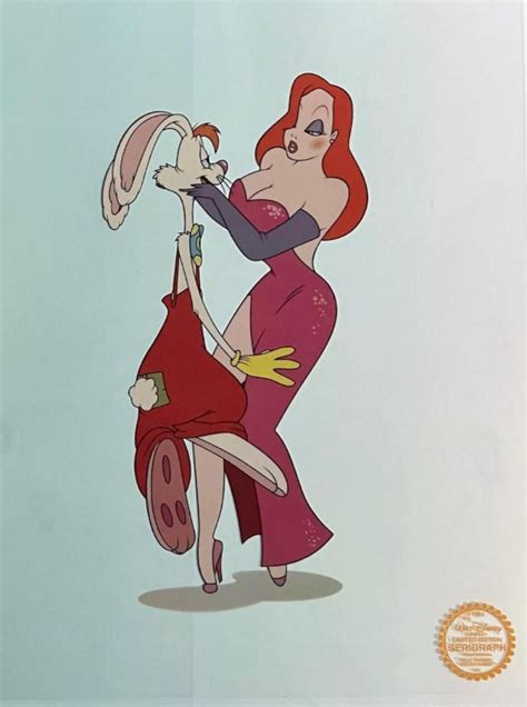 At Auction: Disney, Who Framed Roger Rabbit? - Roger & Jessica Rabbit