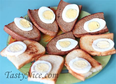 Бутерброды со шпротами — Tasty nice