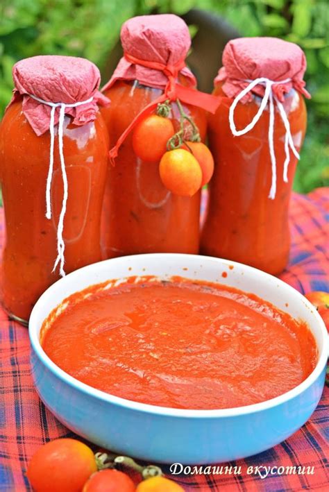 Домашен кетчуп - Домашни Вкусотии