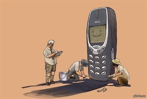 Сегодня легендарной нокиа 3310 исполняется 14 лет | Пикабу
