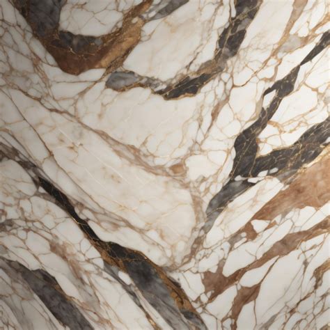 Premium Photo | Marble with a gold and white pattern