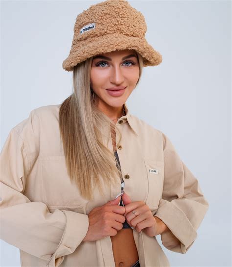 Джинсовая рубашка #КТ9211, цвет бежеый - купить женские рубашки ...