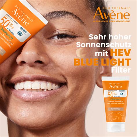 Avène Cleanance Getöntes Sonnenfluid LSF 50+ - für fettige unreine Haut ...