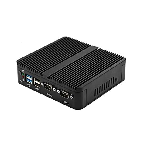 Fanless Mini PC Desktop J4125 Nuc Mini PC Win10 Linux with Dual RS232 ...