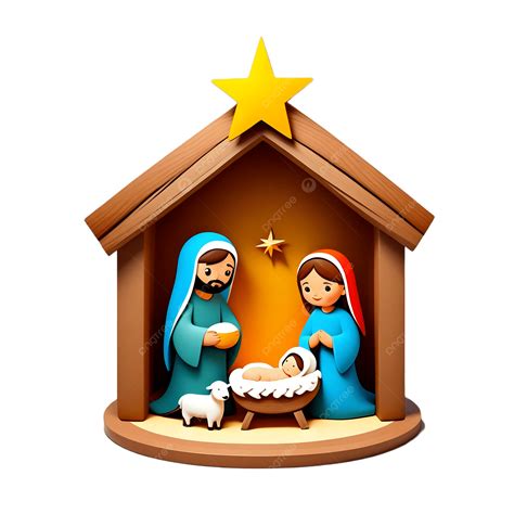 Diseño Navideño De Natividad 3d PNG ,dibujos Natividad, Navidad