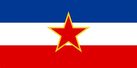 Флаг Югославии - цвета, история возникновения, что обозначает