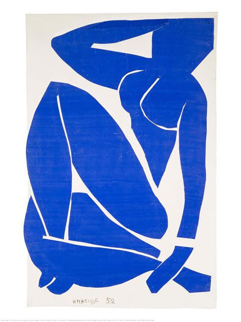 Matisse - Blue Nude III Print